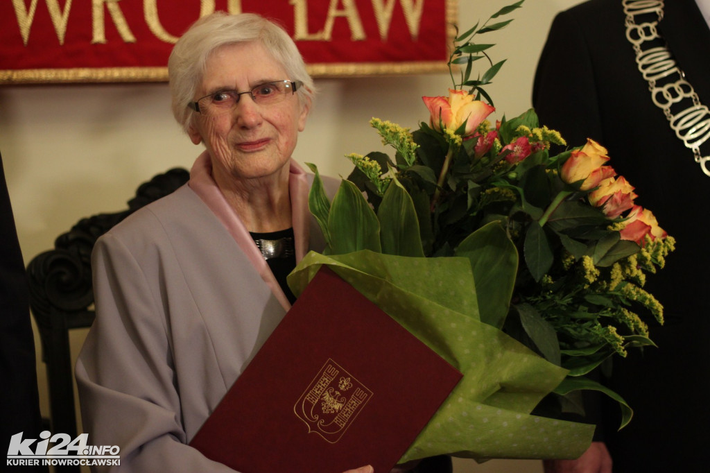Teresa Klonowska nowym Honorowym Obywatelem Miasta Inowrocławia