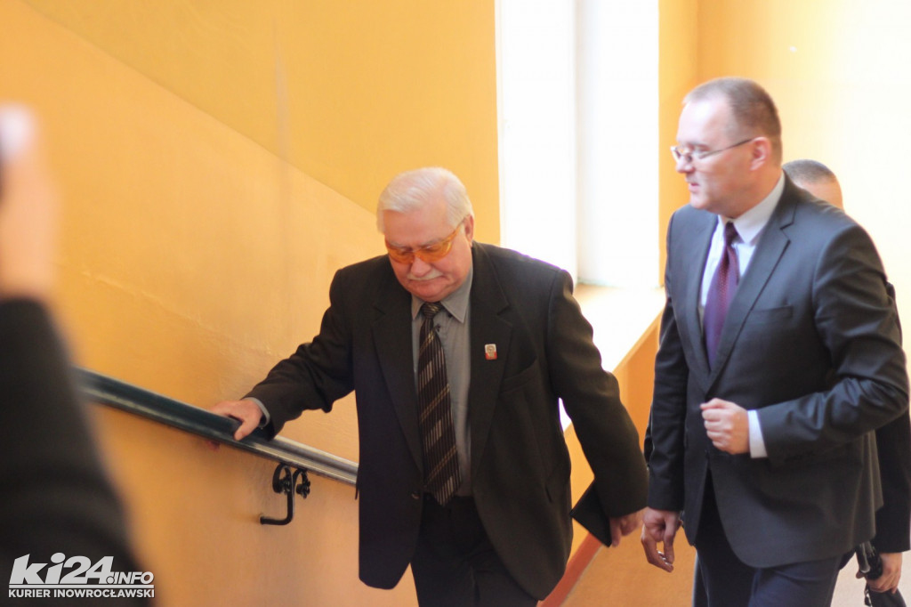 Lech Wałęsa w I LO