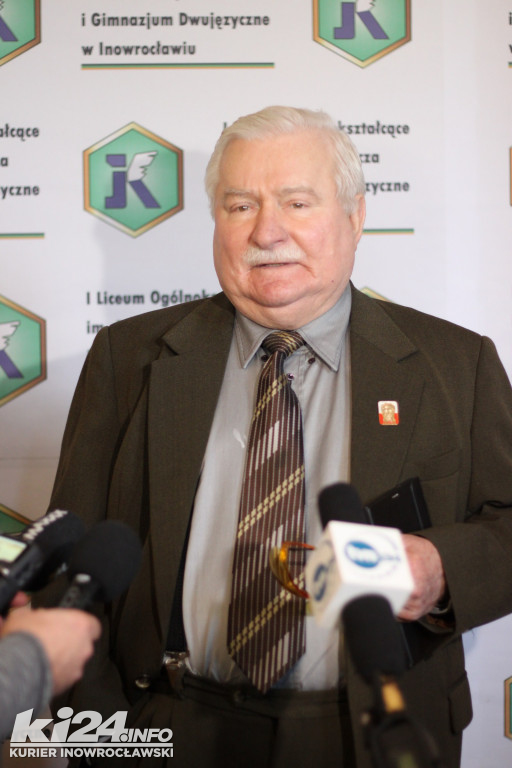 Lech Wałęsa w I LO