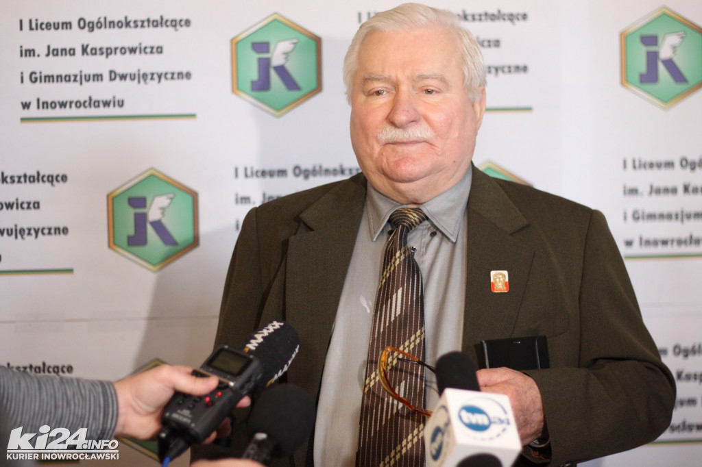 Lech Wałęsa w I LO