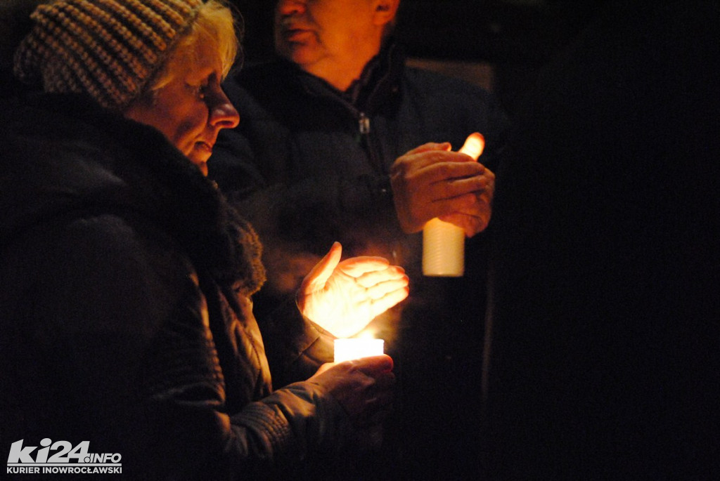 Protest pod Sądem Rejonowym w Inowrocławiu