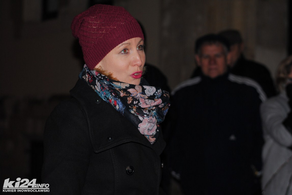 Protest pod Sądem Rejonowym w Inowrocławiu