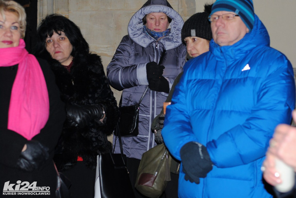 Protest pod Sądem Rejonowym w Inowrocławiu