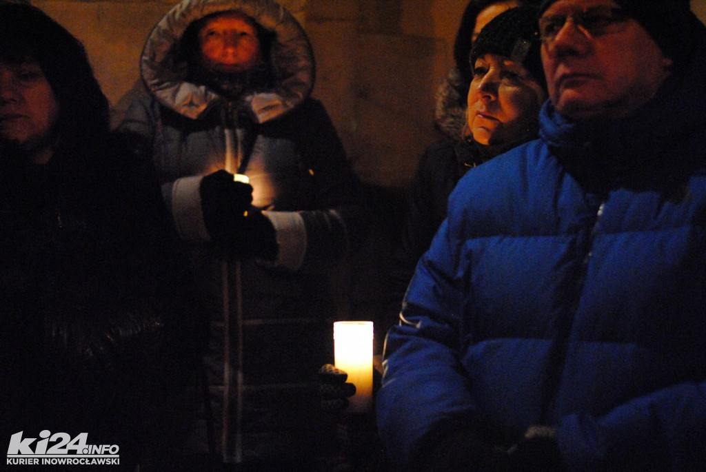 Protest pod Sądem Rejonowym w Inowrocławiu