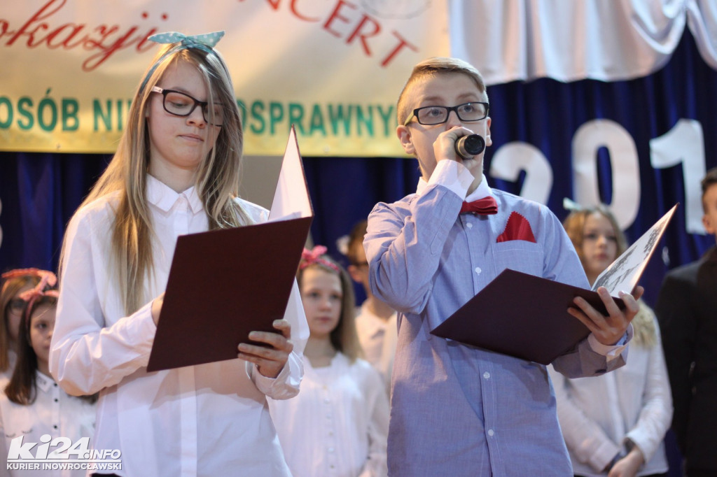 Koncert w Szkole Podstawowej Integracyjnej