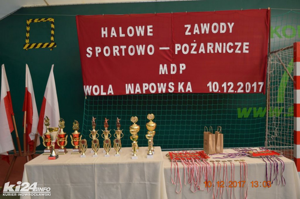 I Halowe Zawody Sportowo-Pożarnicze