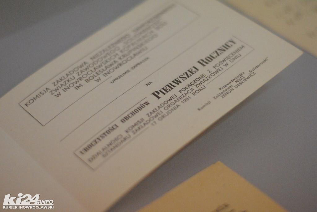 Wystawa poświęcona inowrocławskiej Solidarności