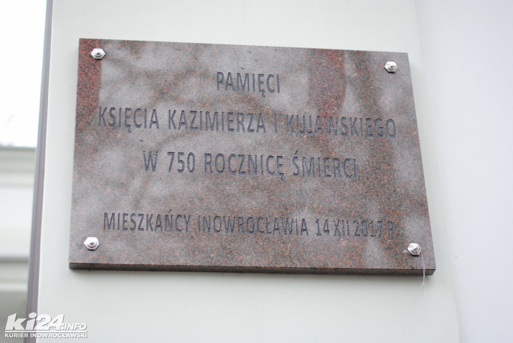 Inowrocław uczcił pamięć założyciela miasta