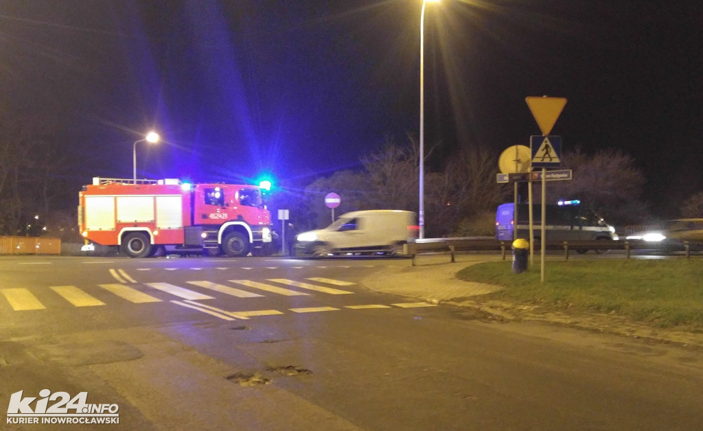 Wypadek na ul. Dworcowej
