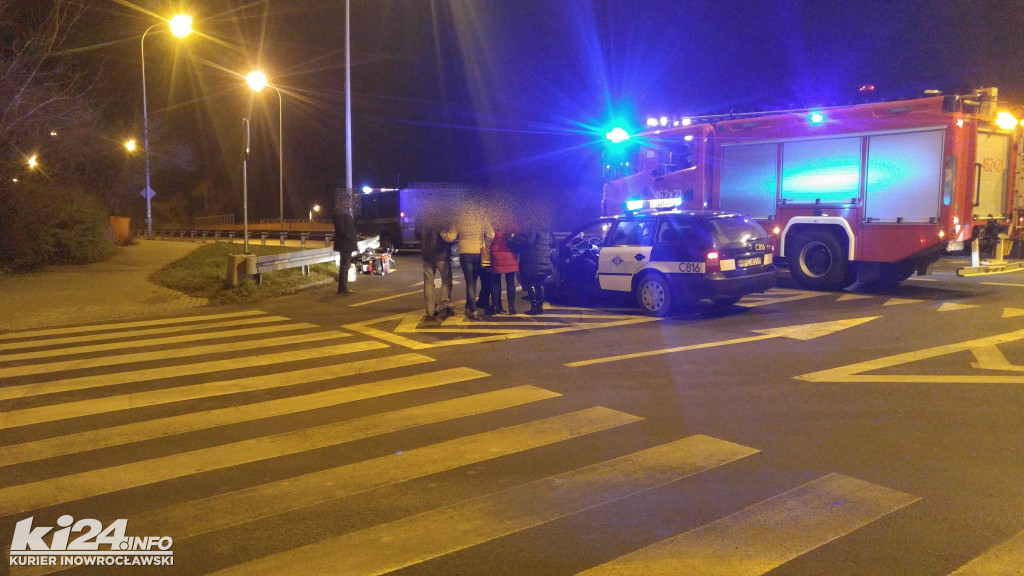 Wypadek na ul. Dworcowej