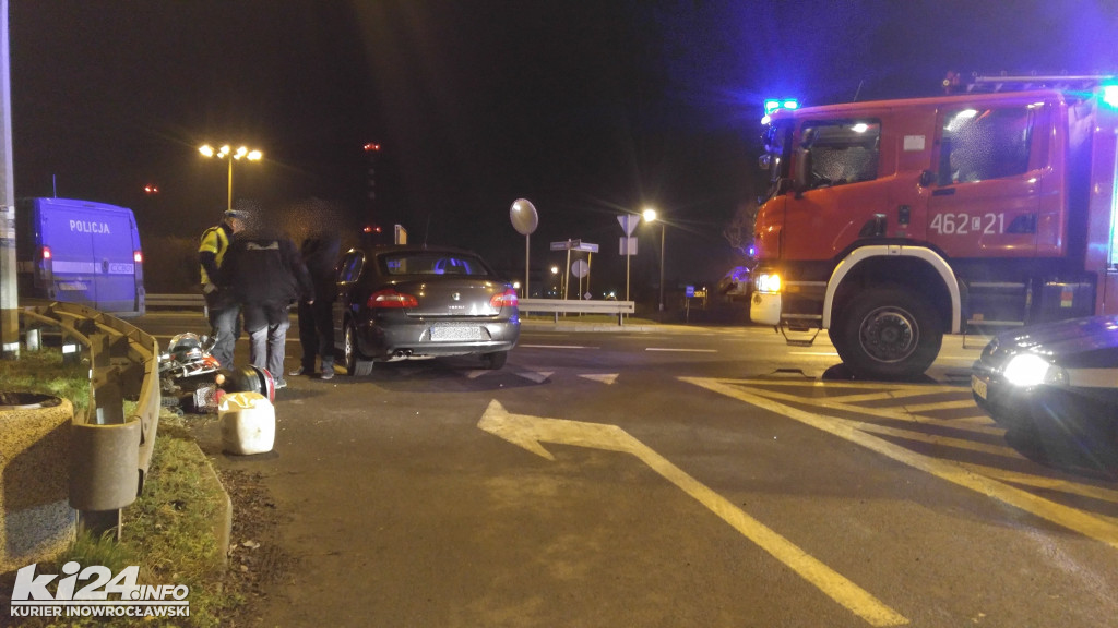 Wypadek na ul. Dworcowej