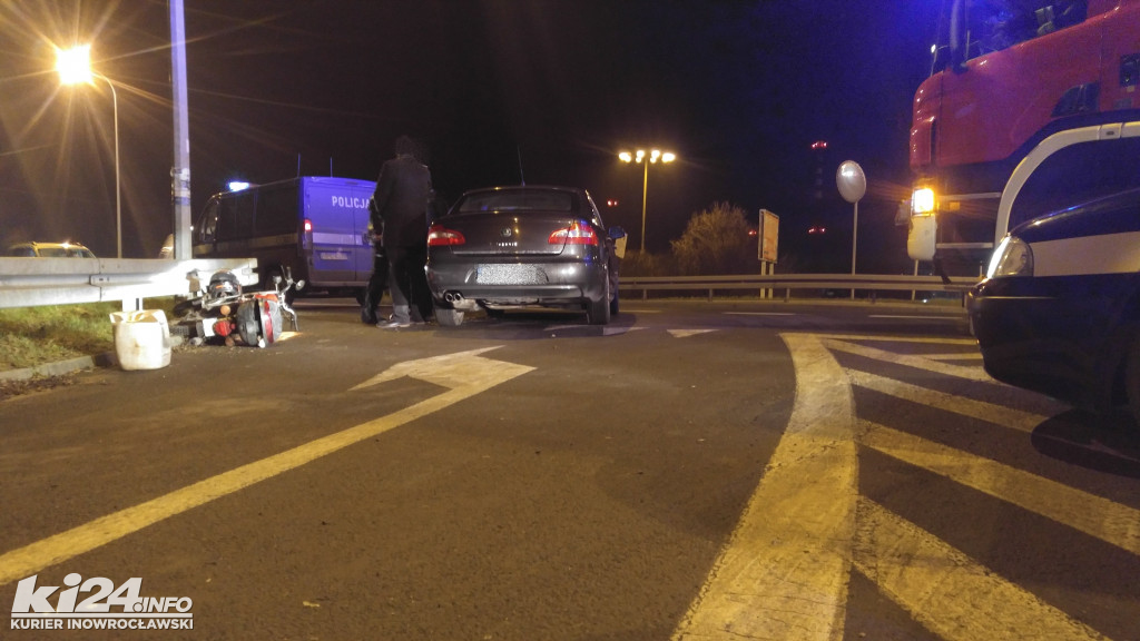 Wypadek na ul. Dworcowej