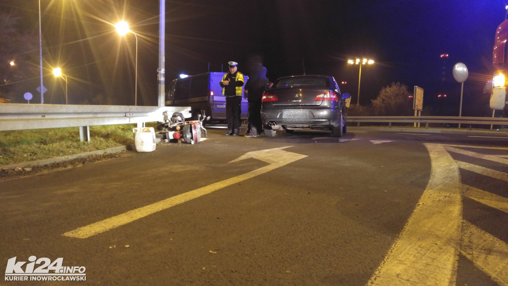 Wypadek na ul. Dworcowej