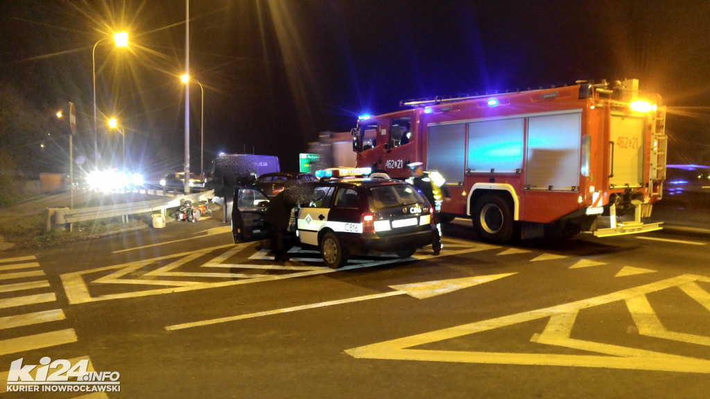 Wypadek na ul. Dworcowej