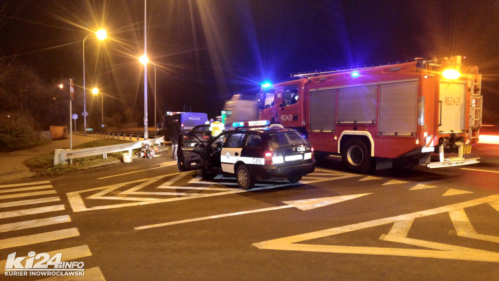Wypadek na ul. Dworcowej