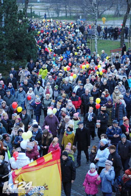 Orszak Trzech Króli przemaszerował przez Inowrocław