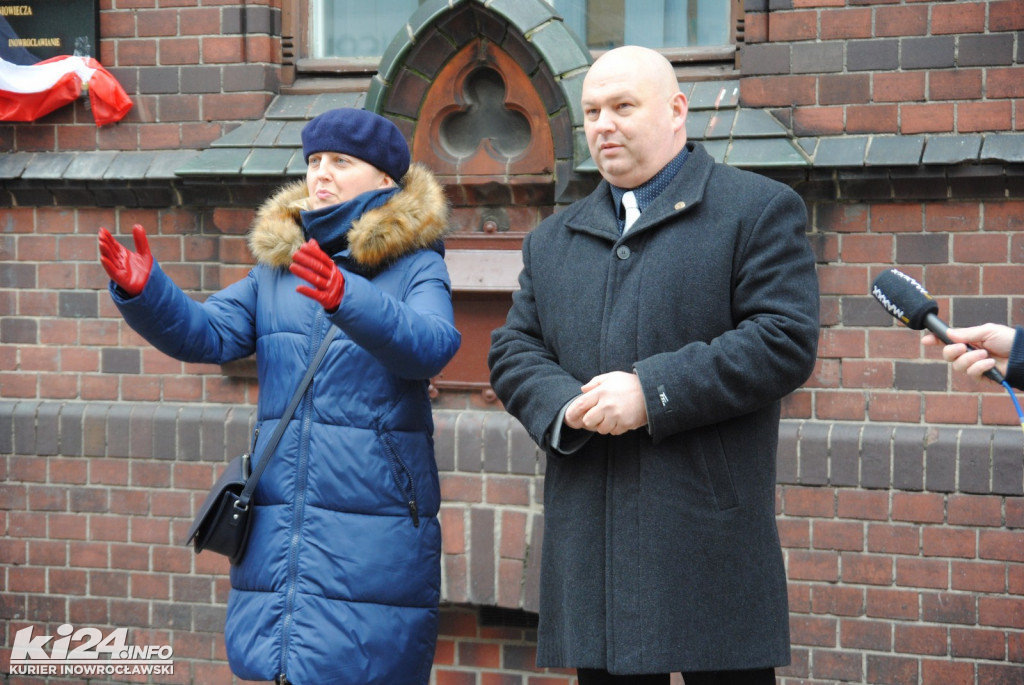 Odsłonięcie tablicy upamiętniającej księcia Kazimierza Konradowica