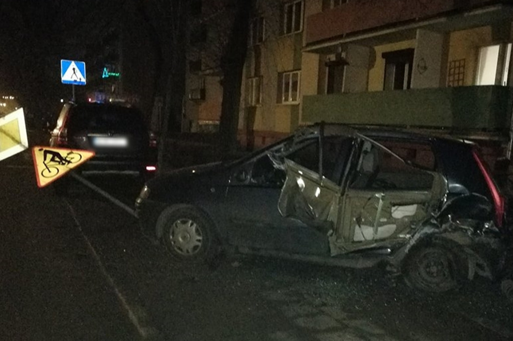 Pirat drogowy na Narutowicza