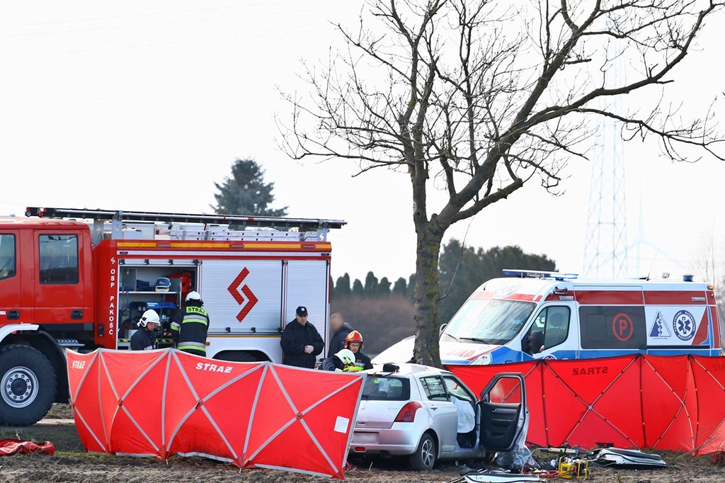 Wypadek w Wielowsi