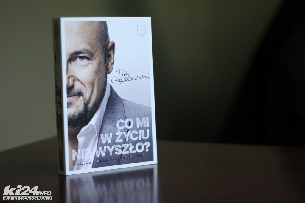 Piotr Gąsowski w Bibliotece Miejskiej
