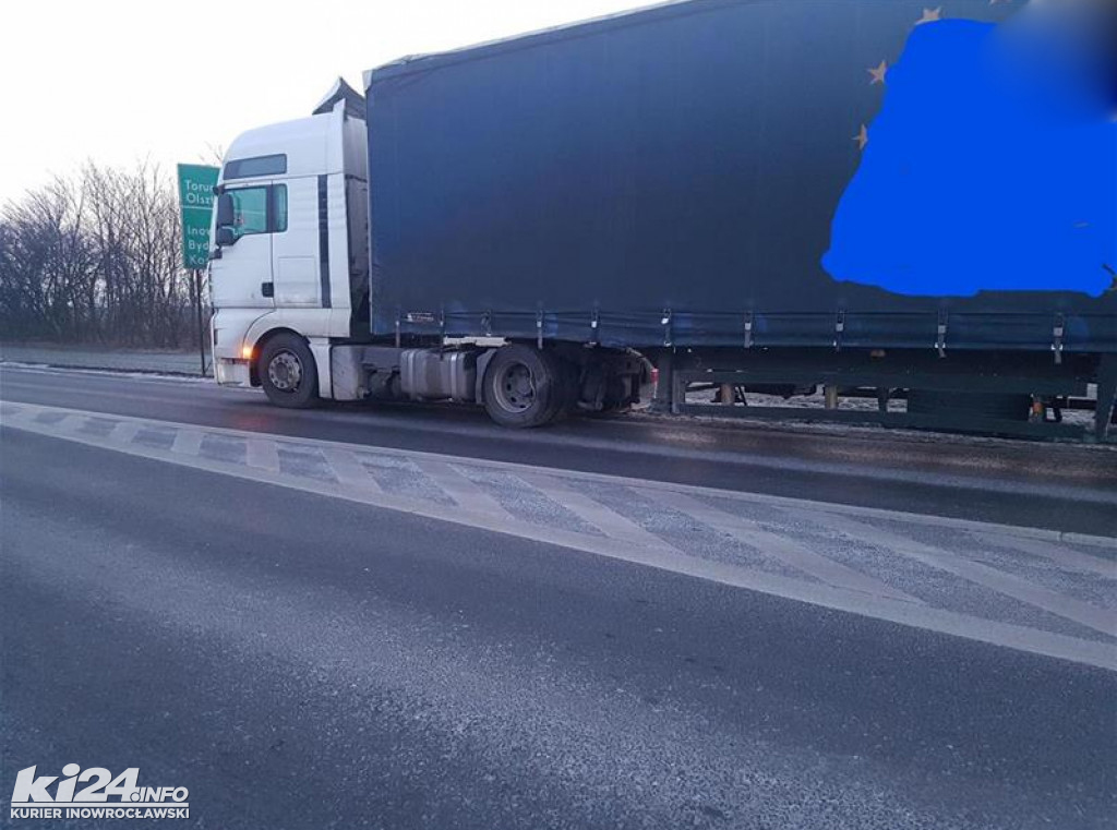 Kolizja w Strzelnie