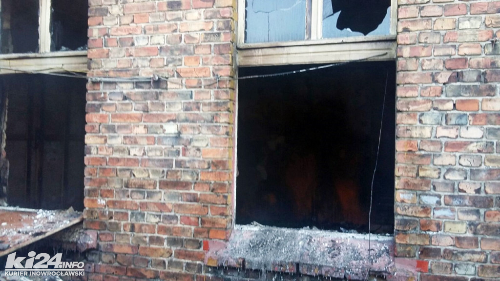 Pożar w kamienicy na Libelta