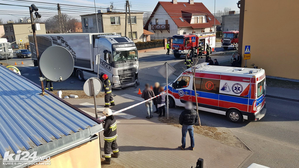 Wypadek w Pakości