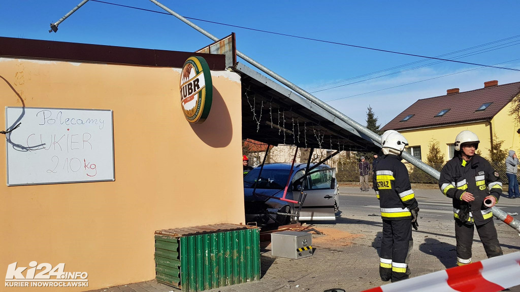 Wypadek w Pakości