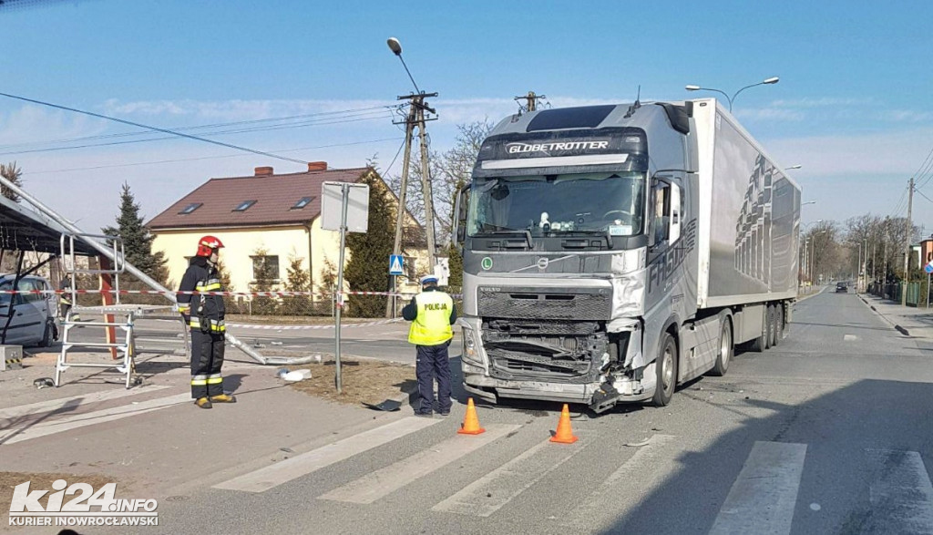 Wypadek w Pakości