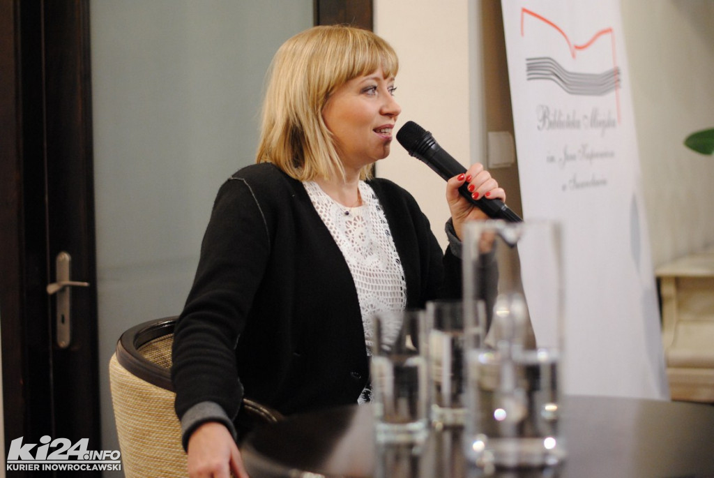Dorota Segda w Bibliotece Miejskiej