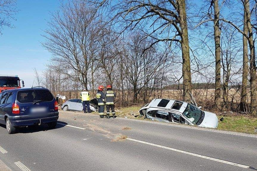Wypadek w Pławinku