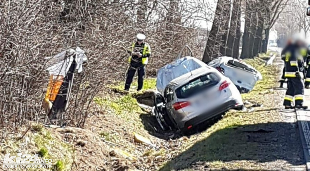 Wypadek w Pławinku