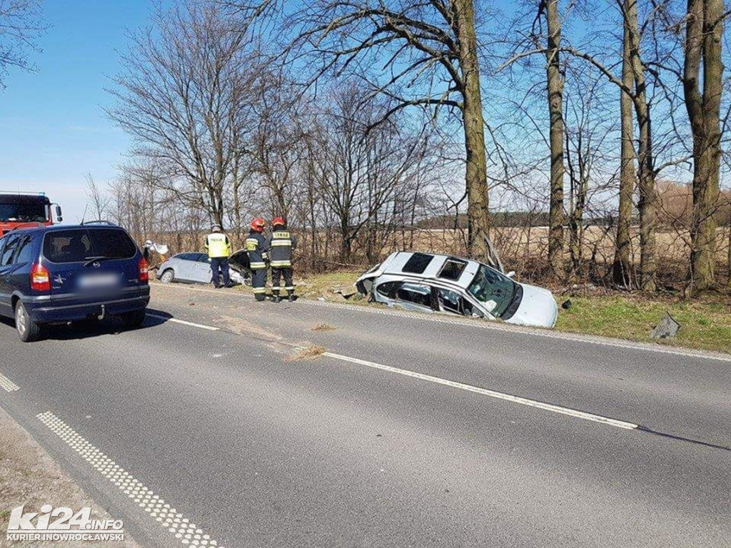 Wypadek w Pławinku