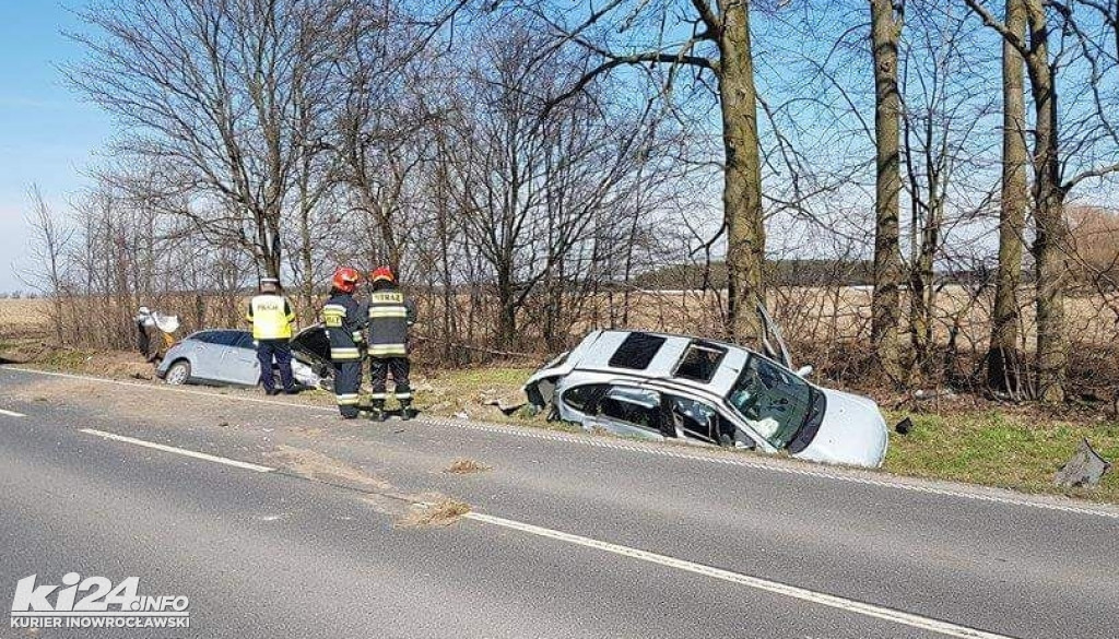 Wypadek w Pławinku