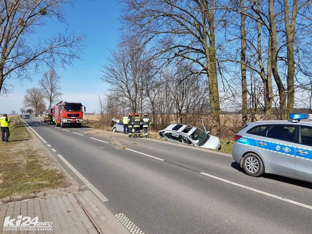 Wypadek w Pławinku