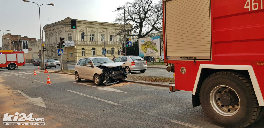 Wypadek w centrum Inowrocławia