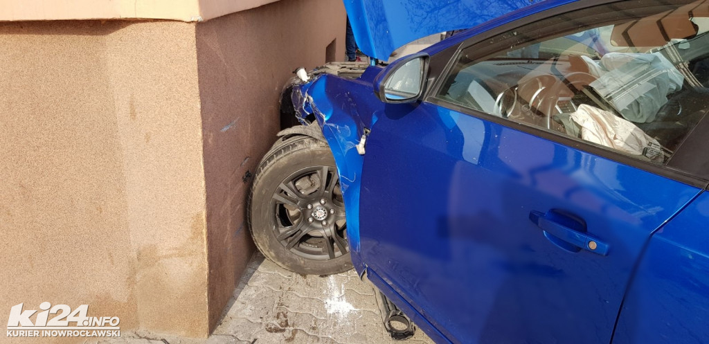 Wypadek w centrum Inowrocławia