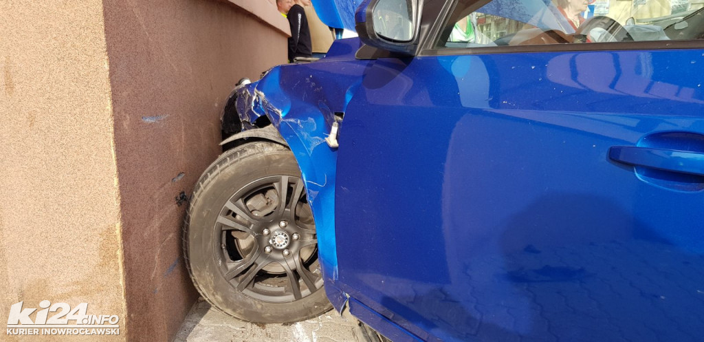 Wypadek w centrum Inowrocławia