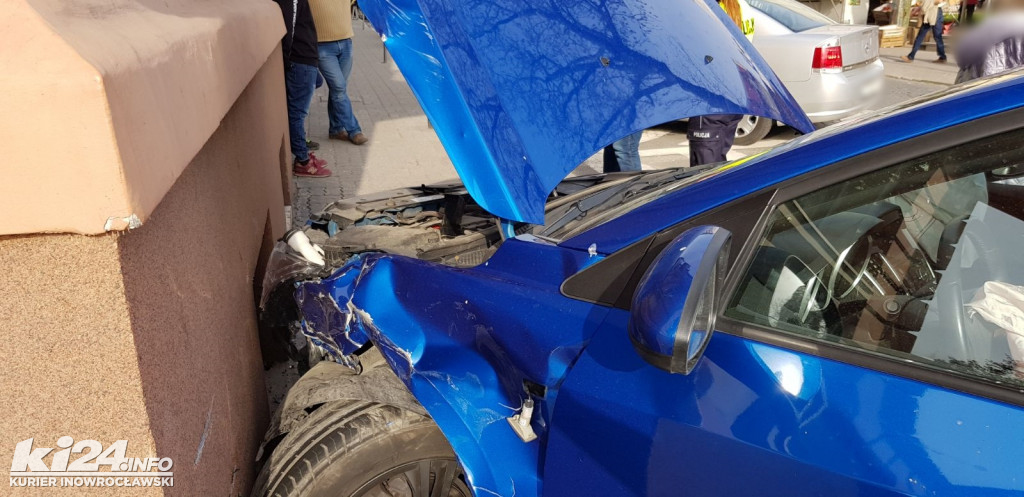Wypadek w centrum Inowrocławia