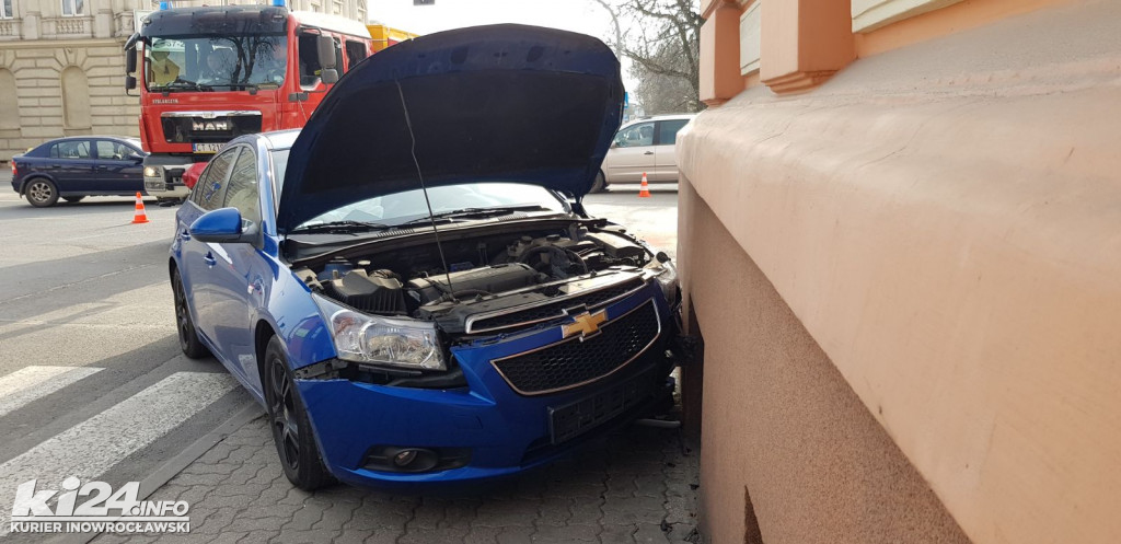 Wypadek w centrum Inowrocławia