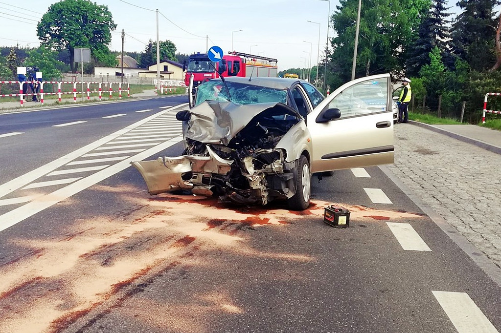 Wypadek w Tarkowie Górnym
