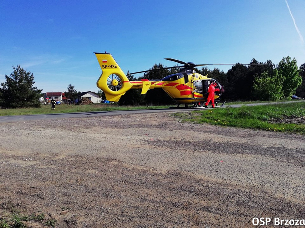 Wypadek w Tarkowie Górnym