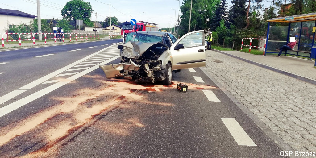 Wypadek w Tarkowie Górnym
