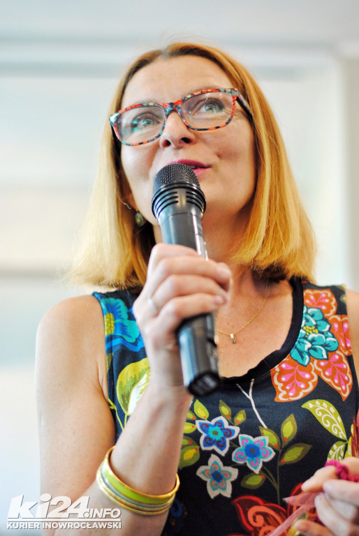 Agnieszka Tyszka w Bibliotece Miejskiej