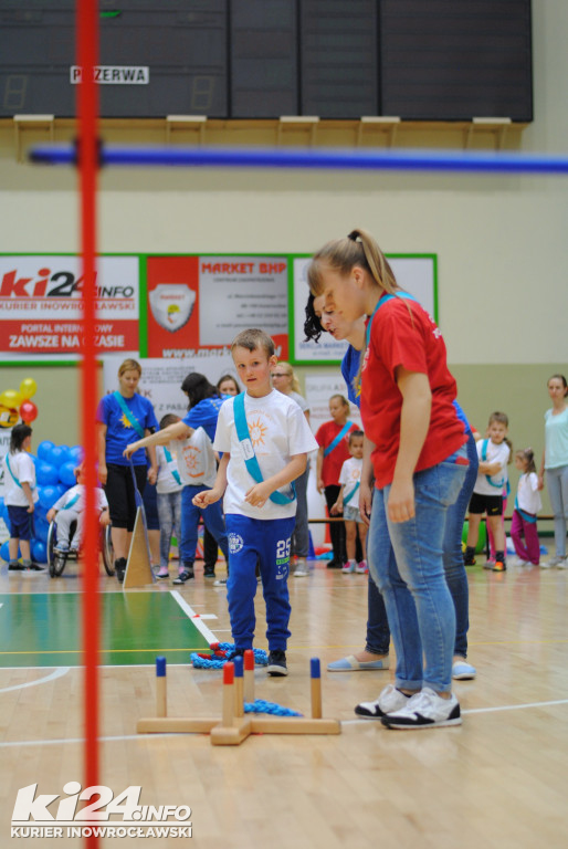 Mini-spartakiada dla dzieci niepełnosprawnych