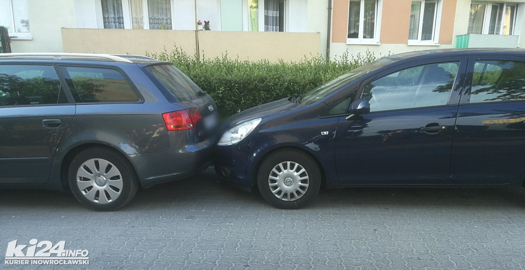 Zdarzenie drogowe w Janikowie