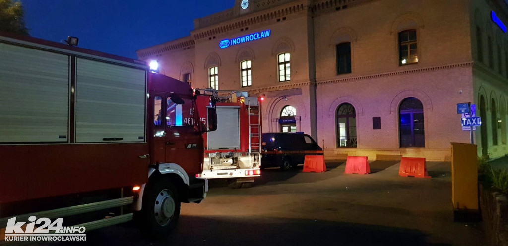 Ewakucja dworca PKP