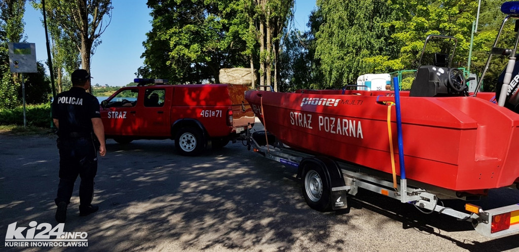 Wspólny patrol policji i straży pożarnej