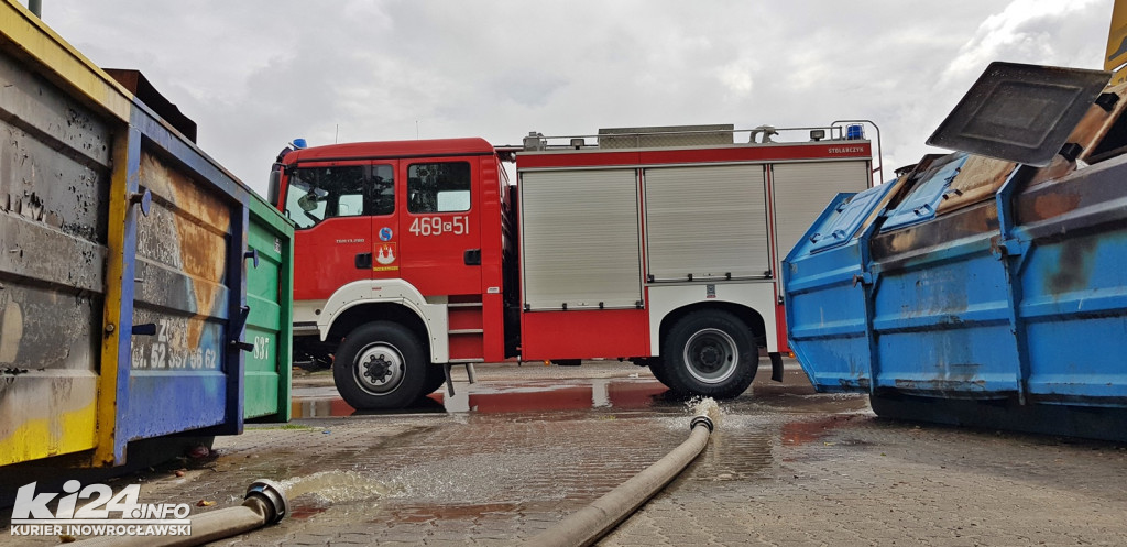 Intensywne deszcze zalewają Inowrocław