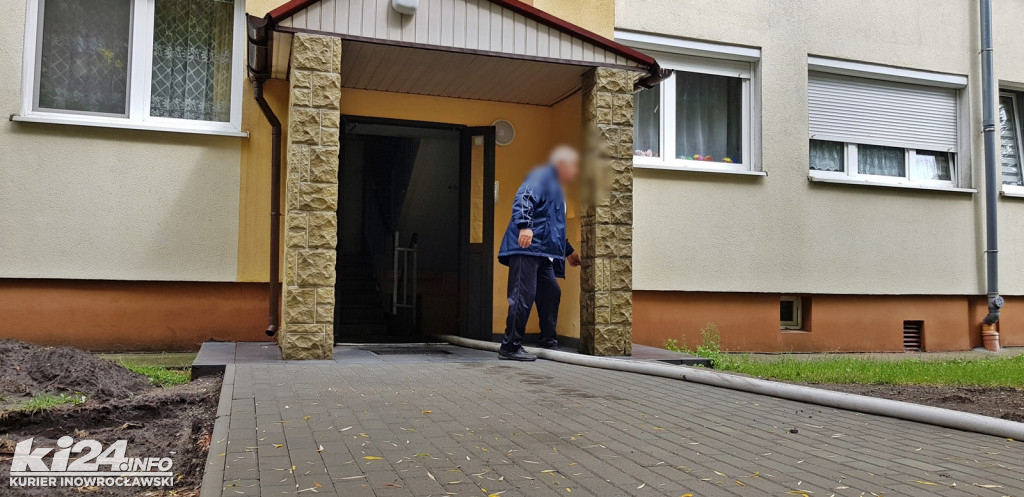 Intensywne deszcze zalewają Inowrocław